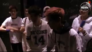 بی تی اس با آهنگ T-ARA...