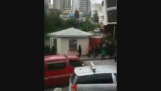 ویدیویی از رسیدن هیون جونگ به محل برگزاری کنسرت