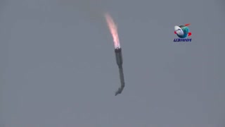 انفجار موشک پروتون ام