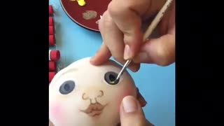 عروسک مو نارنجی