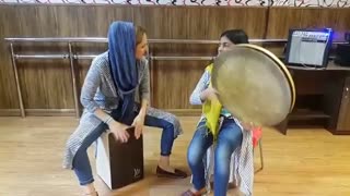 دونوازی دف  و کاخن