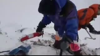 فیلم دیده نشده از محل سقوط هواپیمای تهران - یاسوج !