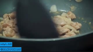 آموزش پاستا مرغ با سس الفردو