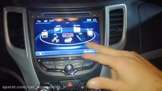 نصب دی وی دی فابریک اندروید PX5 بر روی خودروی چانگان