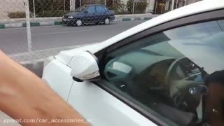 نصب آینه برقی فابریک هیوندا اکسنت - ماهان اسپرت