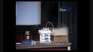 تست دستگاه تصفیه آب آکواجوی در یک برنامه ی زنده  ( نسخه ی کامل )