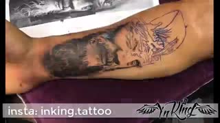 آموزش، اجرای تاتو وایکینگ تایم لپس tattoo viking