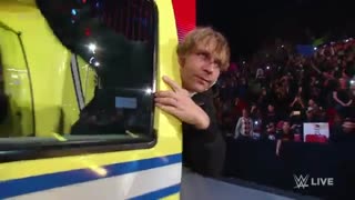 بر گشت دین امبروز از بیمارستان و حمله به براک لزنر