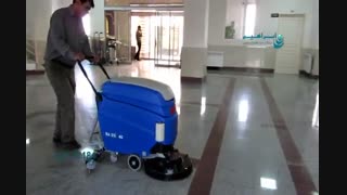 اسکرابر - شستشوی سطح زمین به صورت کاملا مکانیزه