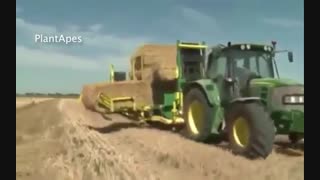 Modern Technology Agriculture Huge Machines