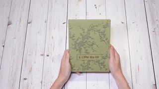 جلد منو رستوران مدل اطلس نگارخانه