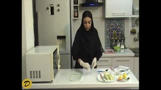 طرز تهیه کشک بادمجان با مایکروفر(آموزش آشپزی با مایکروویو)