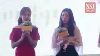 صحبت کردن سوپر استار پارک شین هه+نتیجه مسابقه والیبال امروز ما با معلمای مدرسمون