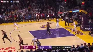 خلاصه بازی Cleveland Cavaliers vs Los Angeles Lakers