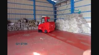 سوییپر - جارو مکانیزه شهری جهت نظافت انبار و محوطه