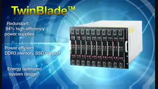 پرهون /ارائه سرو تیغه ای دوقلو twin supermicro