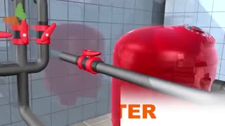 ☑آموزش مـراحل گردش آب استخر و عبور از فیلتــر شنی ✮ انیمیشن سیرکولاسیون و گردش آب استخر و  جکوزی