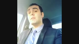 آموزش زبان انگلیسی - وقتی داشتم میومدم اینجا تصادف کردم.