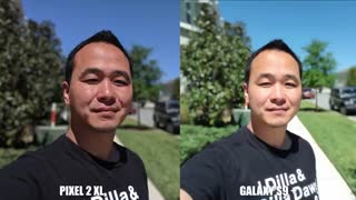 مقایسه دوربین گلکسی اس 9 پلاس و پیکسل 2 ایکس ال