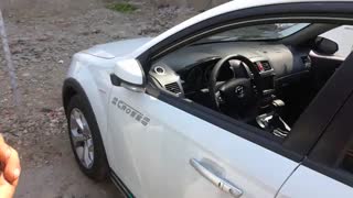 نصب آینه برقی برلیانس کراس - ماهان اسپرت