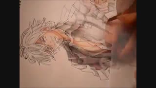 آموزش نقاشی از انیمه عاشقان شیطانی"درخواستی"