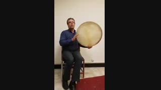 دف نوازی فرهاد بادپا