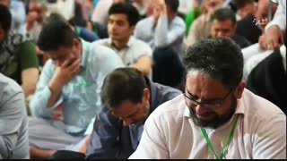 حضور تولیت آستان قدس رضوی در جمع معتکفین مسجد گوهرشاد