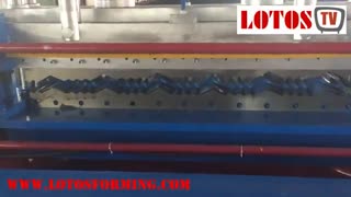 دستگاه رول فرمینگ ورق رنگی شیروانی