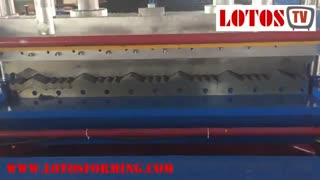 دستگاه رول فرم ورق طرح سفال