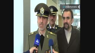 استقبال از امیر سرتیپ حاتمی در روسیه