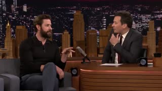 حضور  John Krasinski در برنامه Jimmy Fallon