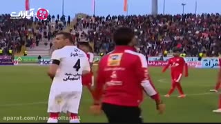 شادی بازیکنان پرسپولیس بعد از قهرمانی در لیگ برتر