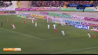 خلاصه بازی: پدیده ۰-۱ پرسپولیس