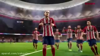بازی فوتبال PES 2018