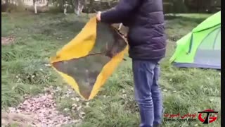 میز تاشو و صندلی تاشو کوهنوردی