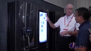 یخچال های هوشمند ال جی در نمایشگاه CES 2017 | ممتازکالا