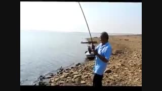 فیلم ماهیگیری با لنسر دریا