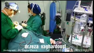 فیلم عمل زیبایی بینی (دکتر رضا وقردوست)( پارت 3)