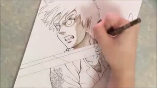 Eren Jaeger Speed Drawing (Attack on Titan)