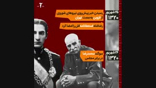 رضاشاه از تبعید تا مرگ