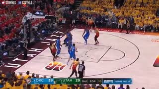 خلاصه مسابقه Oklahoma City Thunder vs Utah Jazz