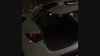 جک صندوق برقی سانتافه _ نصب اپشن سانتافه