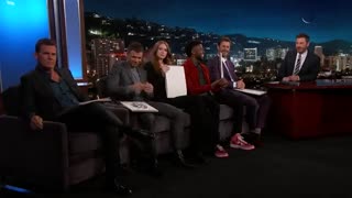 حضور بازیگران Avengers: Infinity War در برنامه Jimmy Kimmel - قسمت دوم