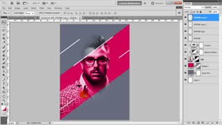 آموزش طراحی پوستر موزیک در فتوشاپ  ( rahagfx.com )