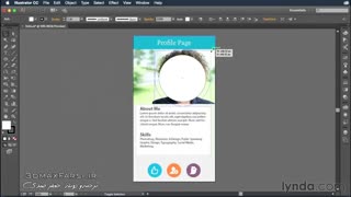 دانلود رایگان آموزش تصویری کلیپینگ ماسک ایلوستریتور Illustrator clipping masks