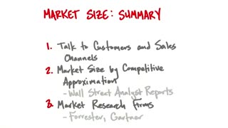 جلسه سوم - درس شانزدهم - اندازه‌ی بازار در یک کلام