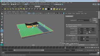 آموزش تنظیم مقیاس متریال مایا maya UV mapping polygonal objects