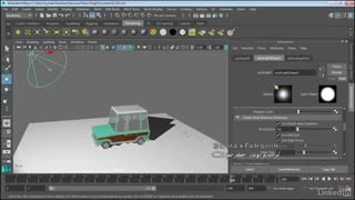 آموزش فعال سازی سایه برای نورهای مایا : رندر سه بعدی maya Maya shadows