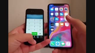 مقایسه سرعت سیستم عامل (iOS 6 (iPhone 4sدر برابر  (iOS11(IPhone X