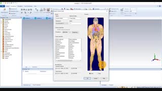شبیه‌سازی اندام موجود زنده در نرم افزار CST با فرمت Voxel